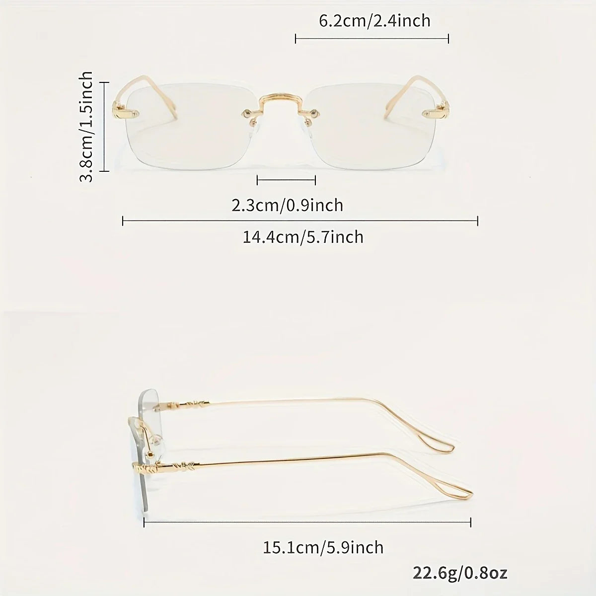 Unisex Color-Changing Blue Light Blocking Glasses, Suitable for Use with Phones And Computers.