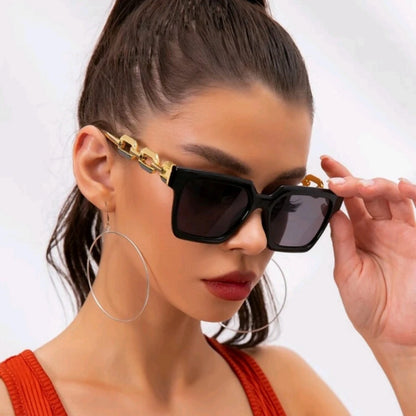 Large Square Fashion Fashion Glasses for Women Men Casual Candy Color