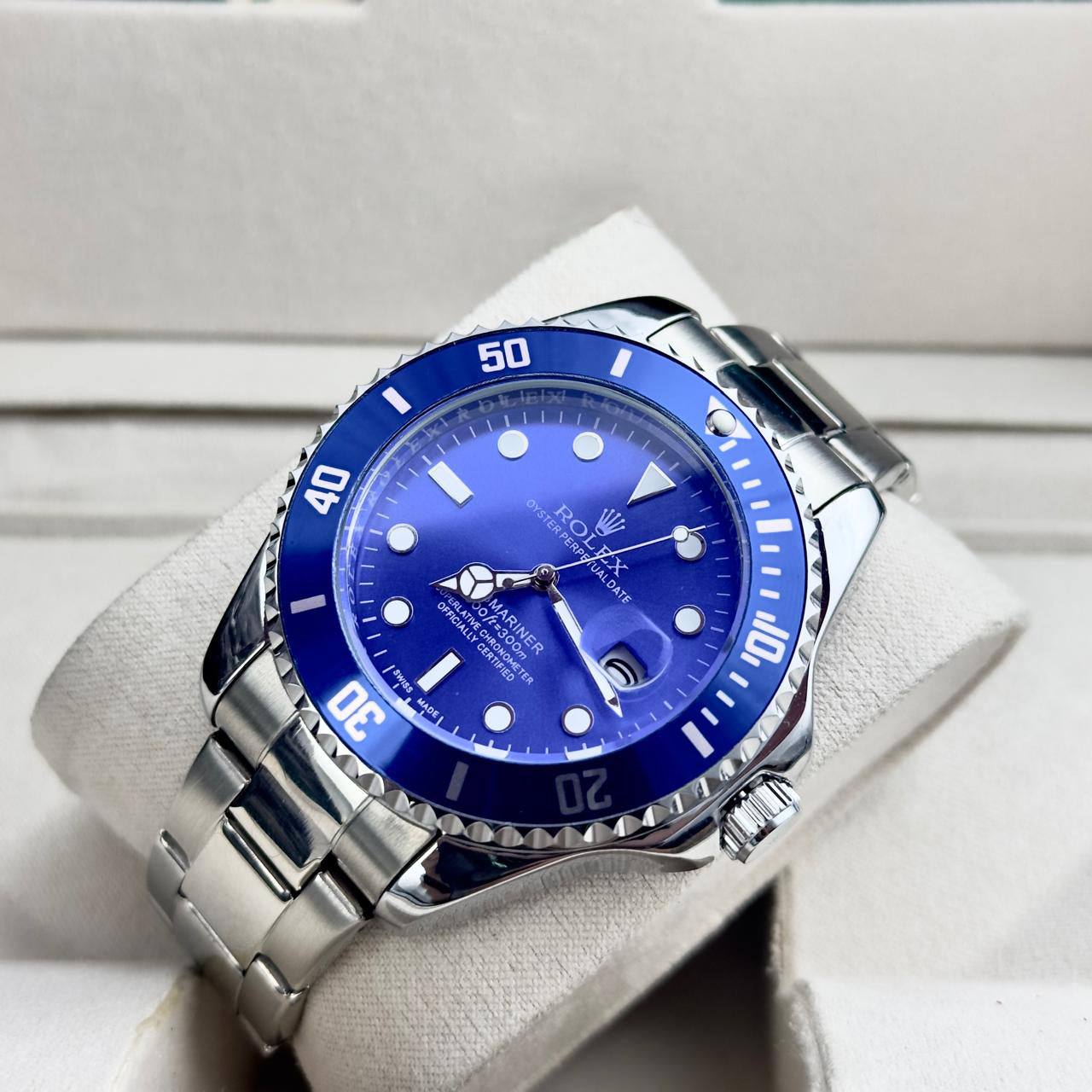 Rolex Submariner Watch - Navy Blue