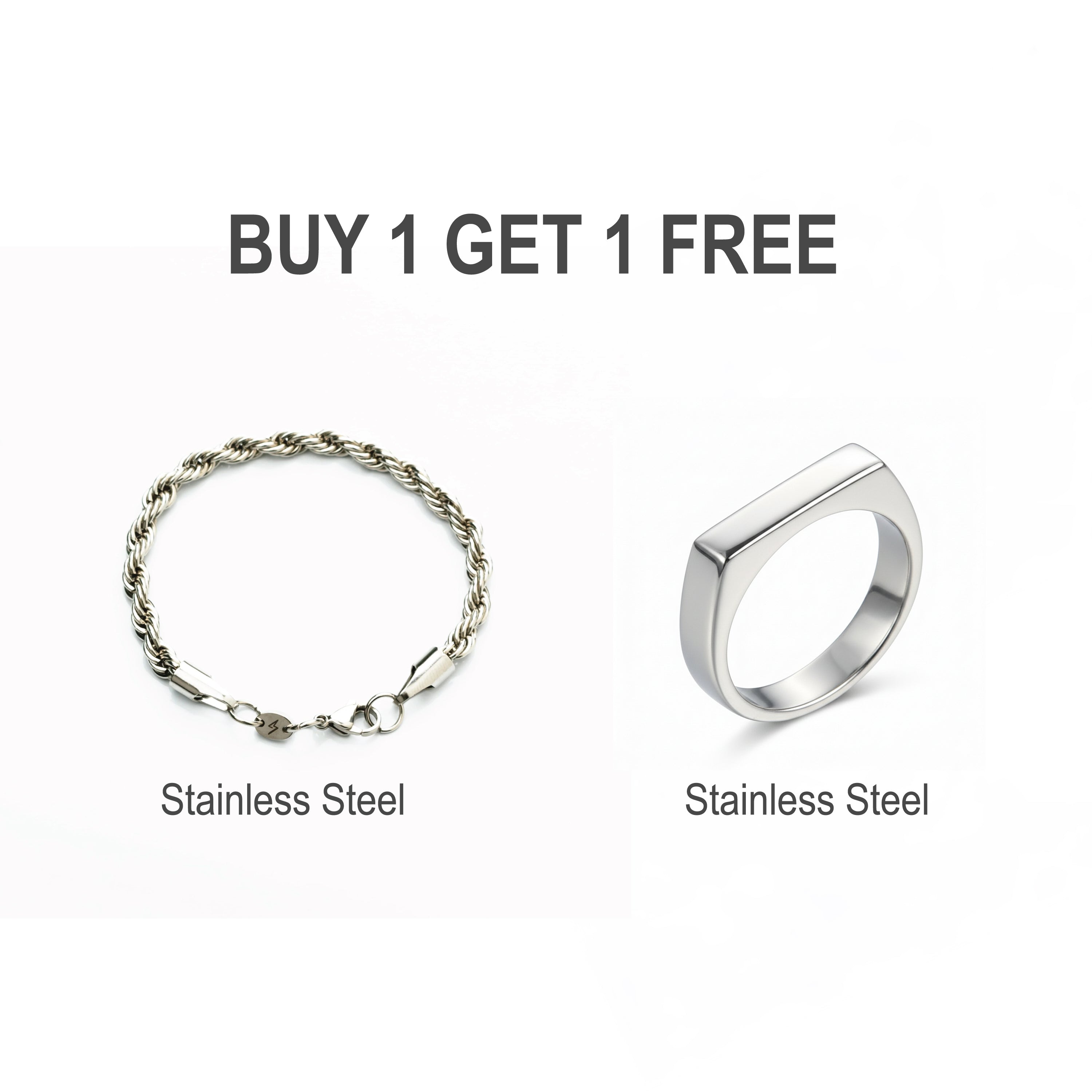 Rope Silver + Silver Greek Ring