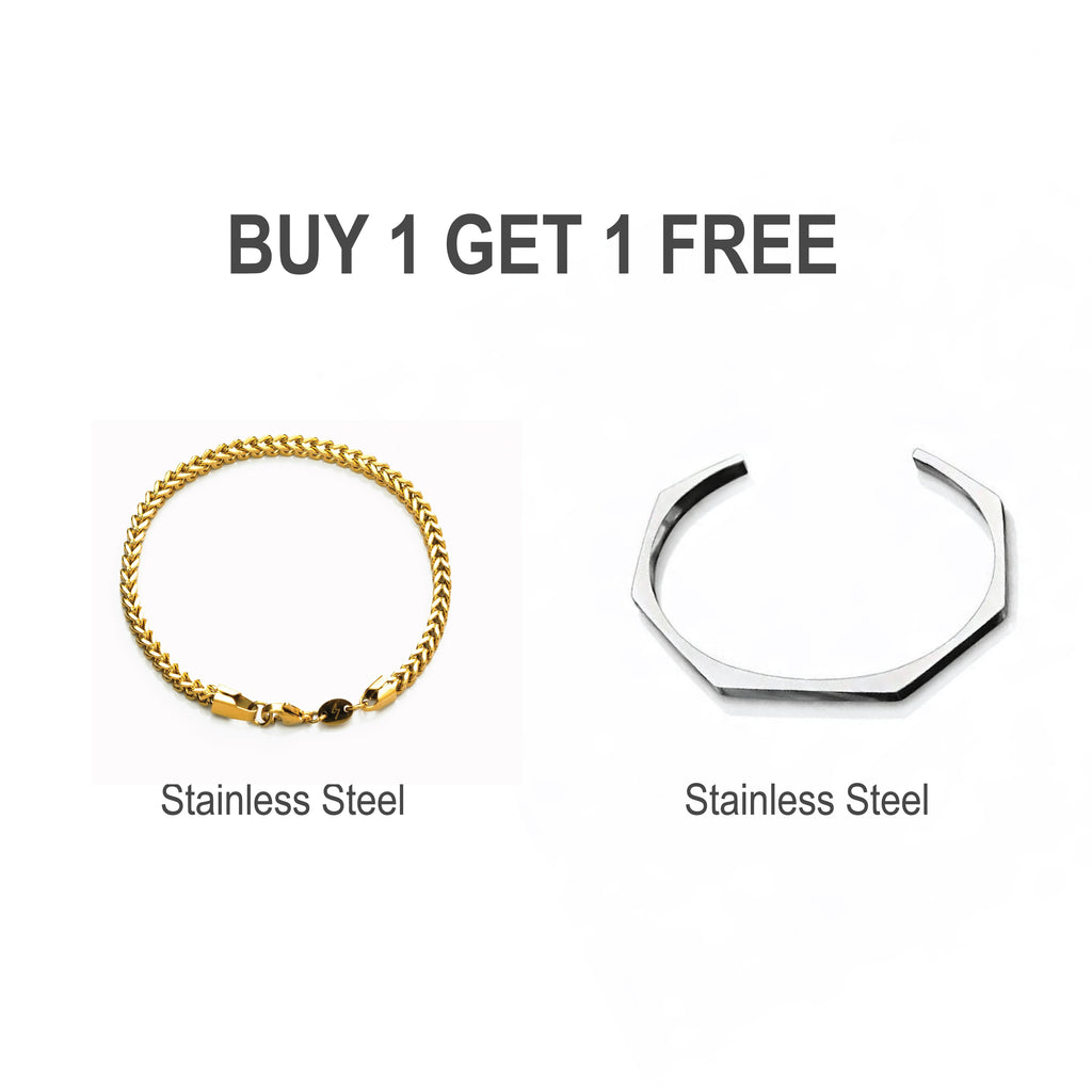 Rope Golden + Hexa Bracelet