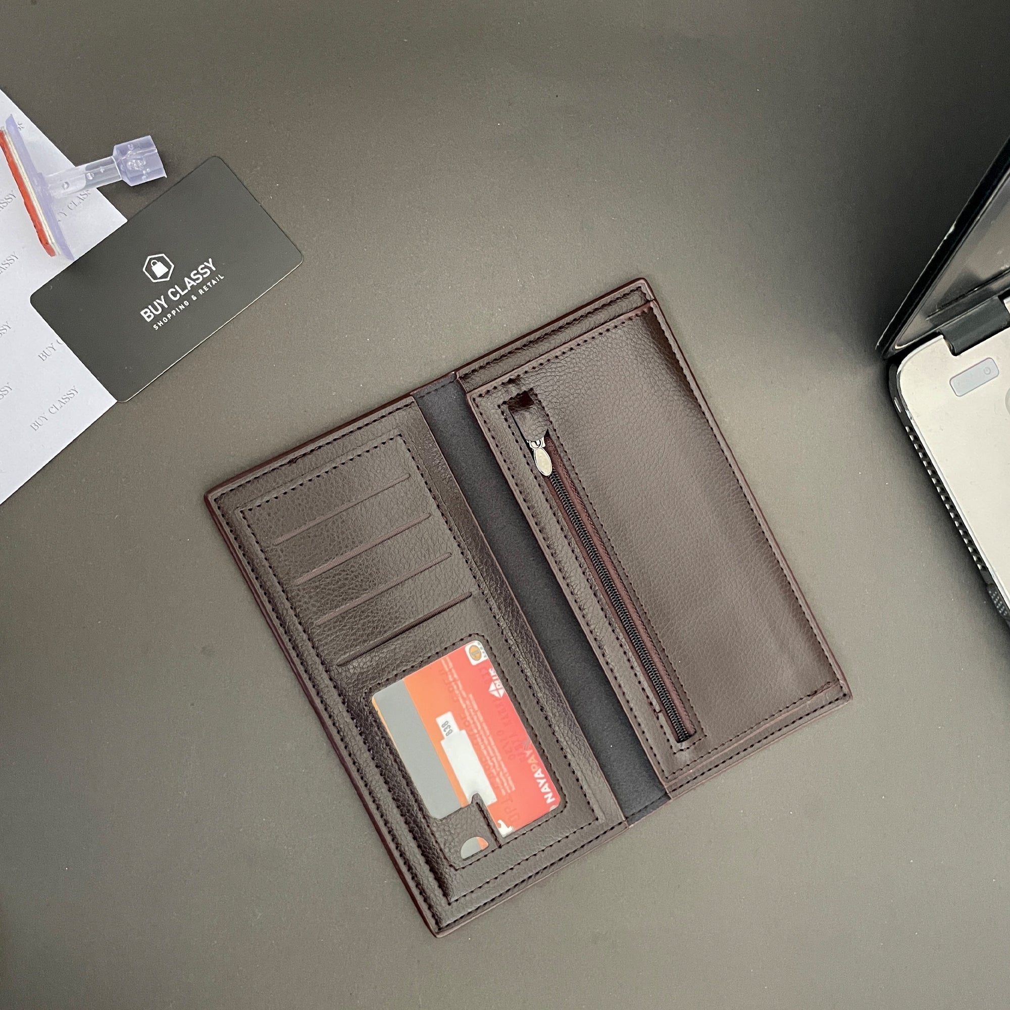 Men's Fashion Three-Layer Wallet, Large Capacity Multi-functional Wallet, Ideal Gift For Men