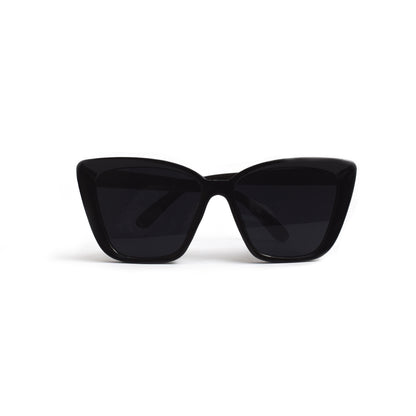 Popular Retro Large Frame Colorful Cat Eye Personal Trendy Fashionable Glasses