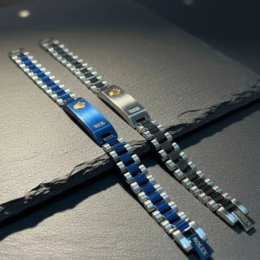 Rolex Crown Men's Stainless steel bracelet