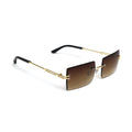 Vintage Women Men Summer Square Driving Goggles Sun Glasses