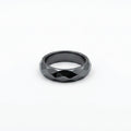 Black Hematite Magnetic Ring