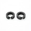 Black Non-Piercing Earrings For Men