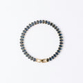 Tennis braclet blue oval crystal 3mm