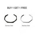 Hexa Bracelet Silver + Black