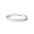 Metallic Octalink Bracelet (Silver)