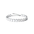 Metallic Octalink Bracelet (Silver)