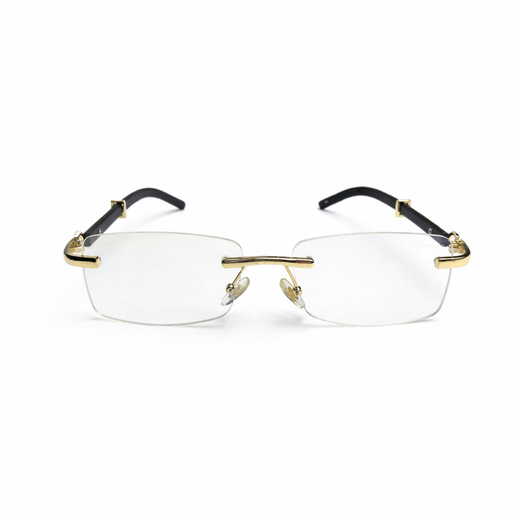 Elegant Transparent UV Protection Eyewear
