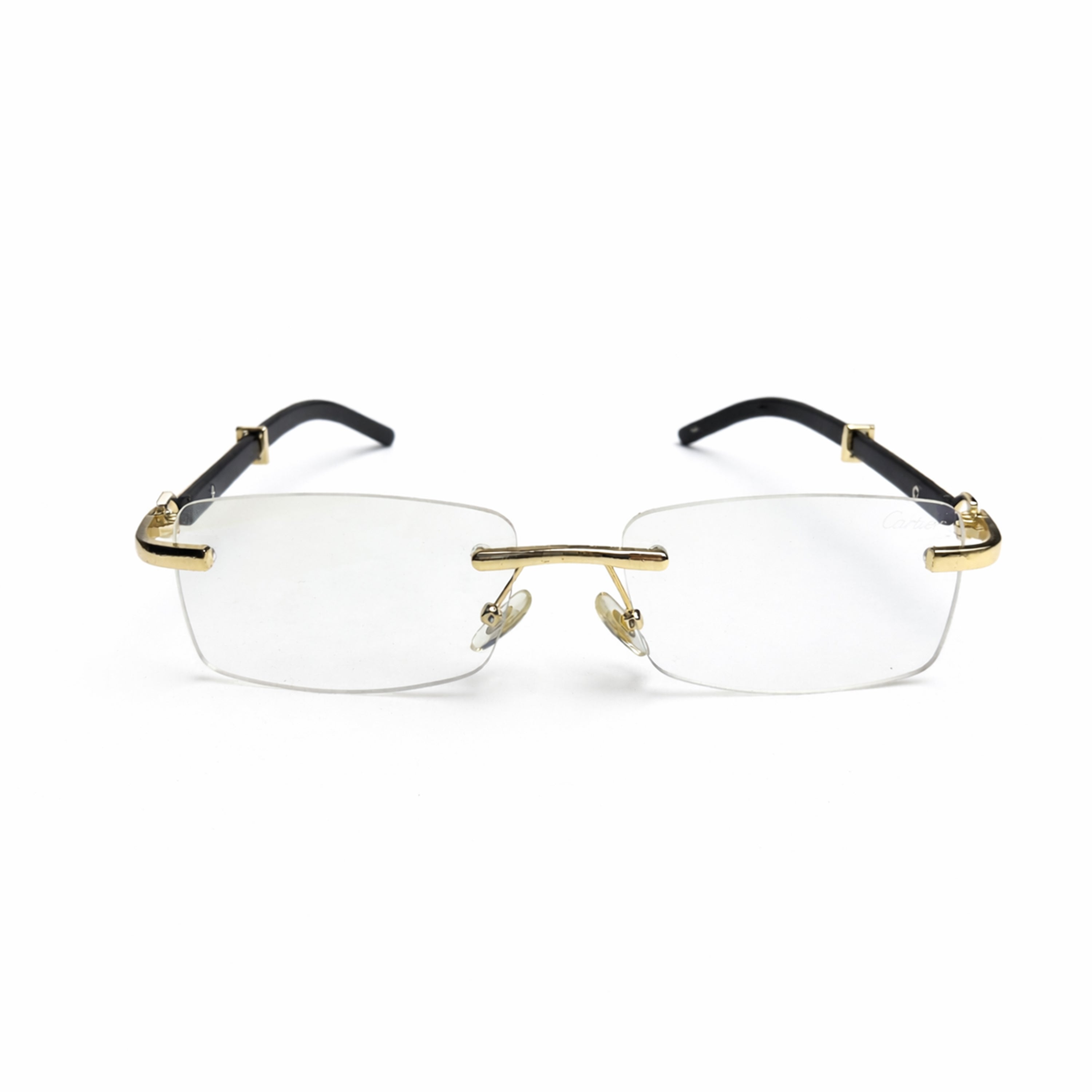 Elegant Transparent UV Protection Eyewear