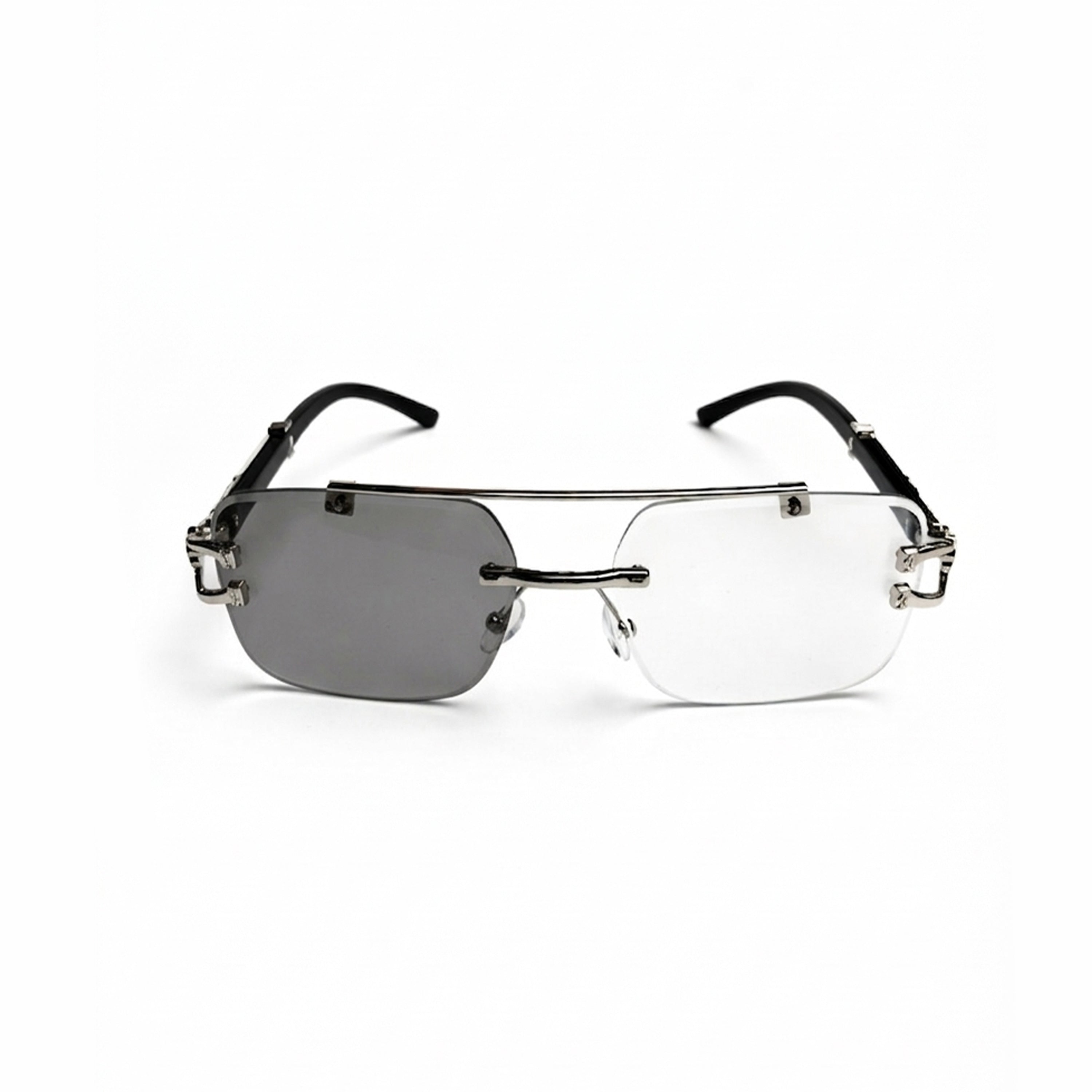 Cheetah Photochromic Metal Frame Sunglasses
