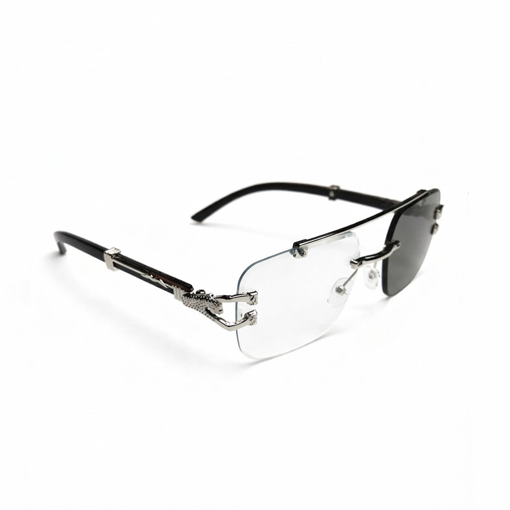 Cheetah Photochromic Metal Frame Sunglasses