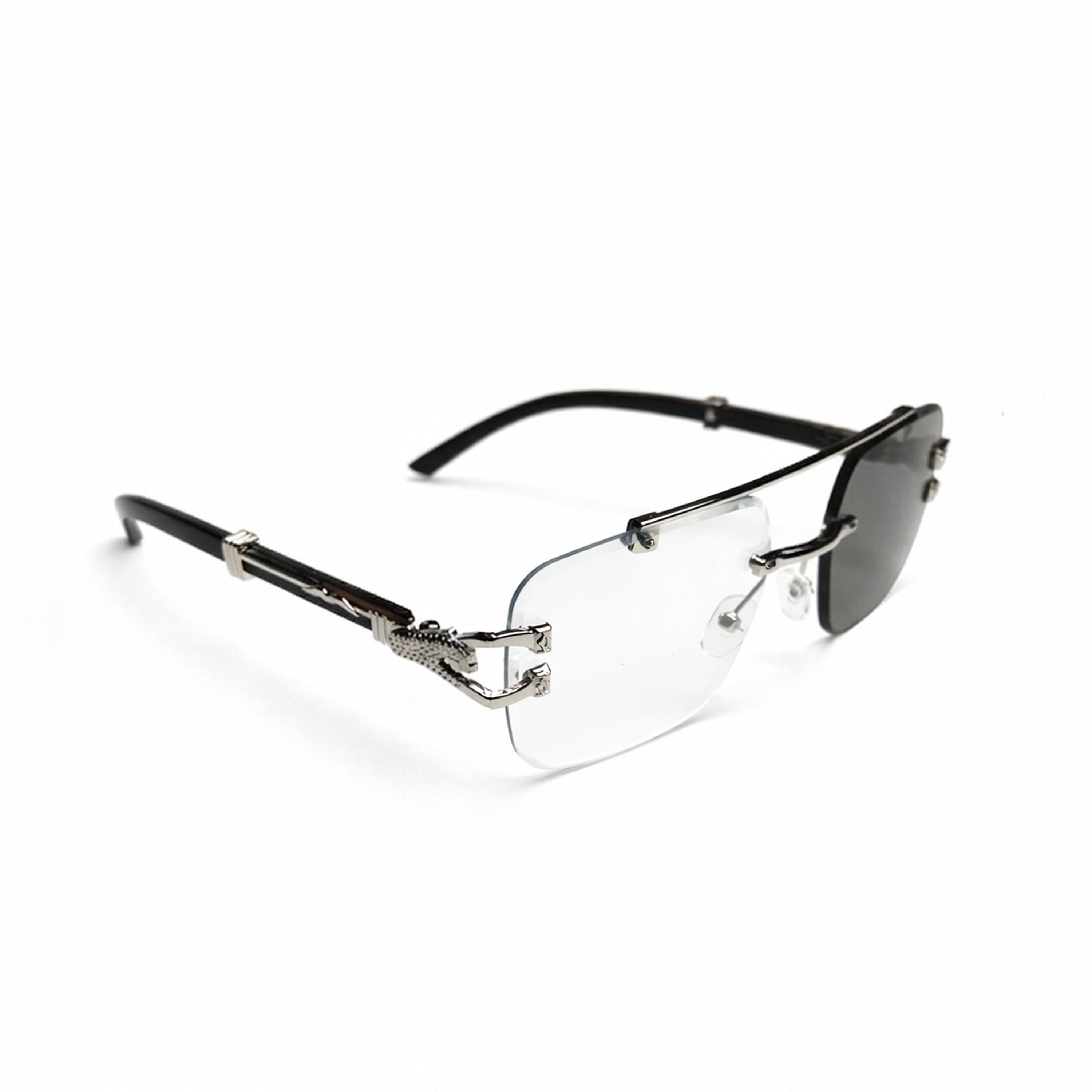 Cheetah Photochromic Metal Frame Sunglasses
