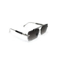 EdgeCraft Dual-Bridge Rimless Sunglasses