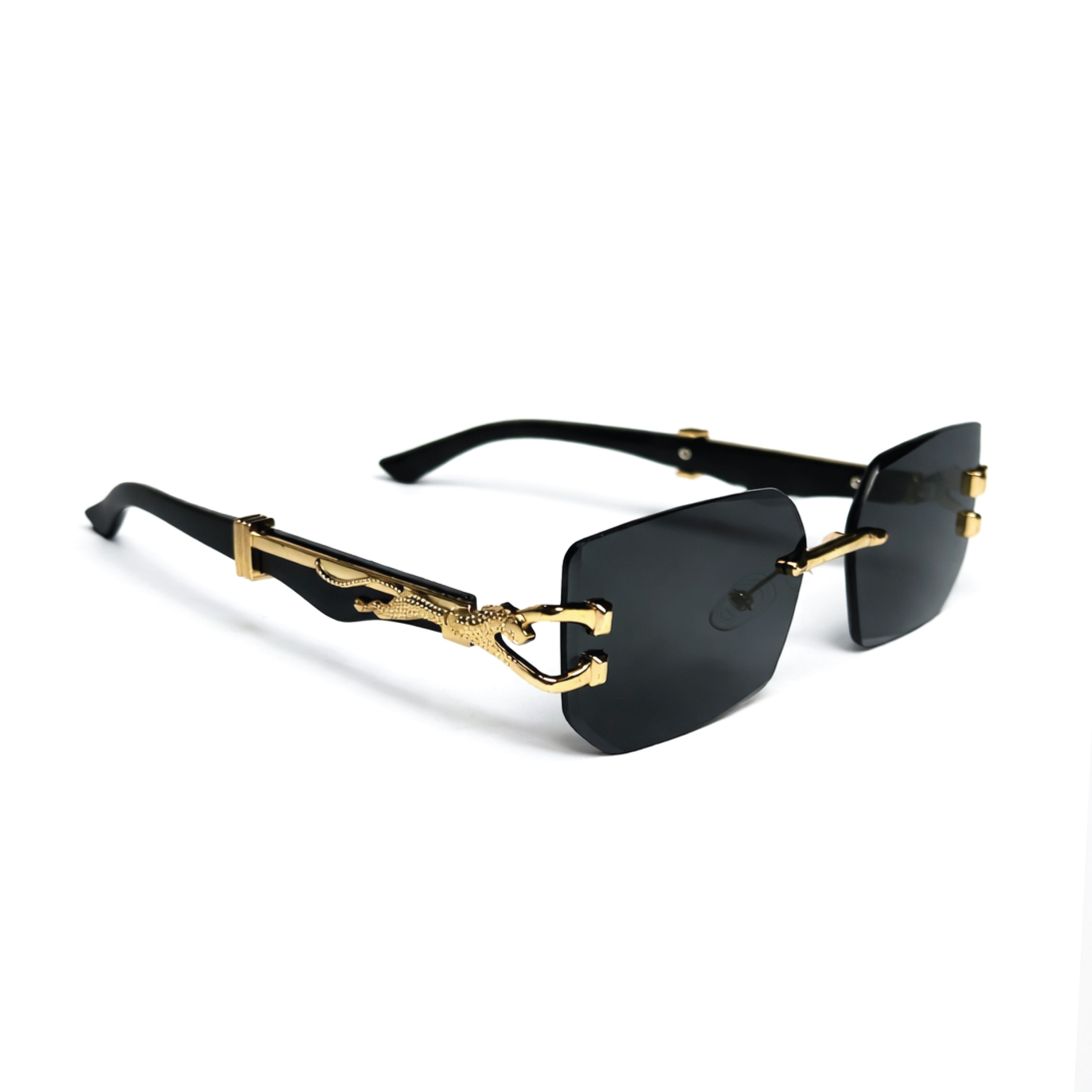 Men's Vintage Fashion Glasses with -Glare & Wood Grain Frame