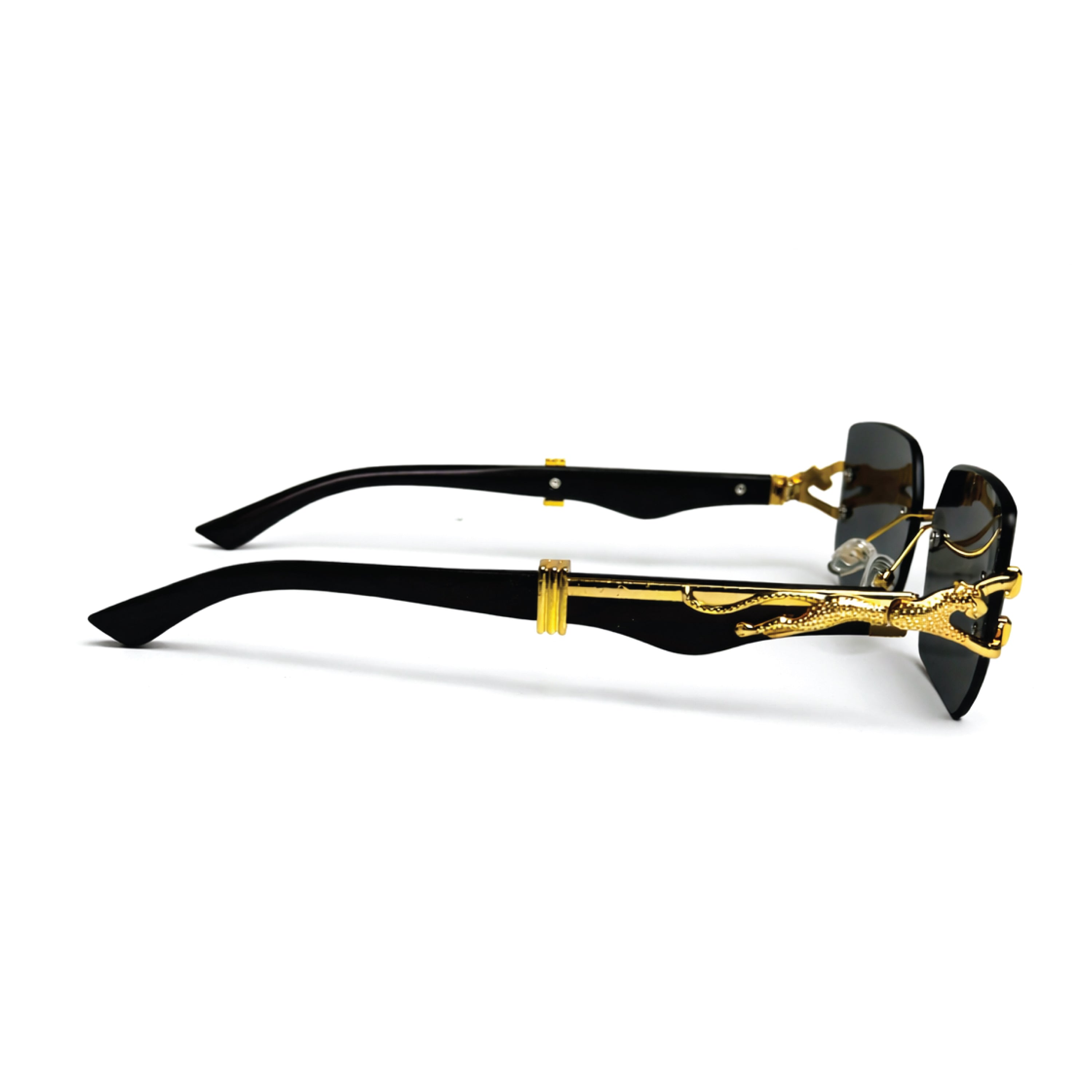 Men's Vintage Fashion Glasses with -Glare & Wood Grain Frame