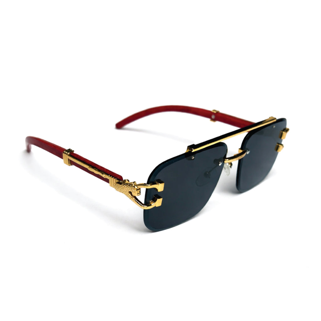 New Leopard-Head Glasses with Grain Glasses