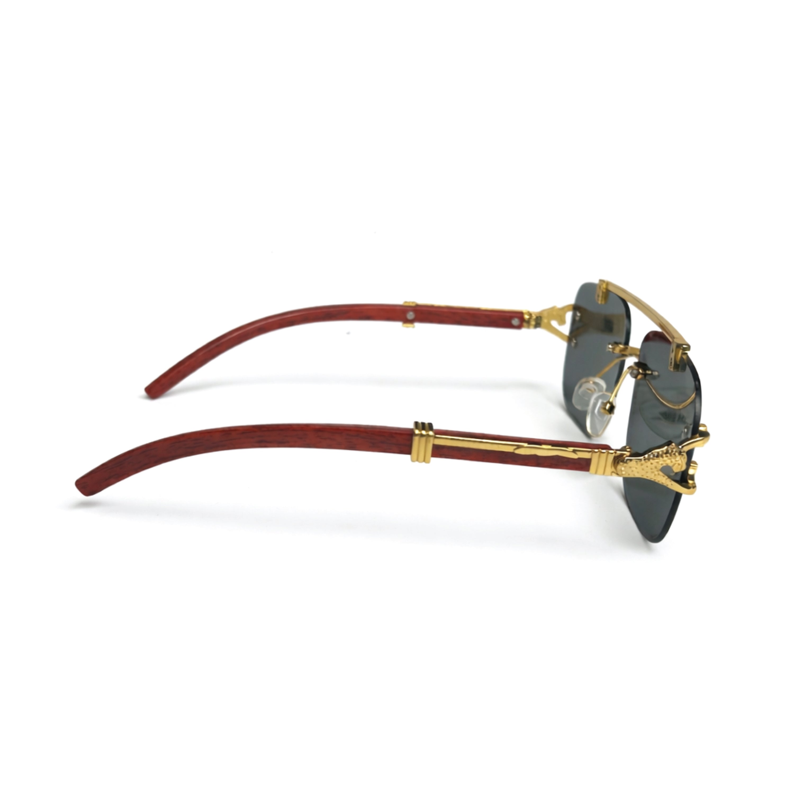 New Leopard-Head Glasses with Grain Glasses