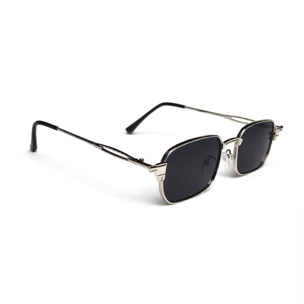 Men's Square Retro Denim Style Fashion Sunglasses