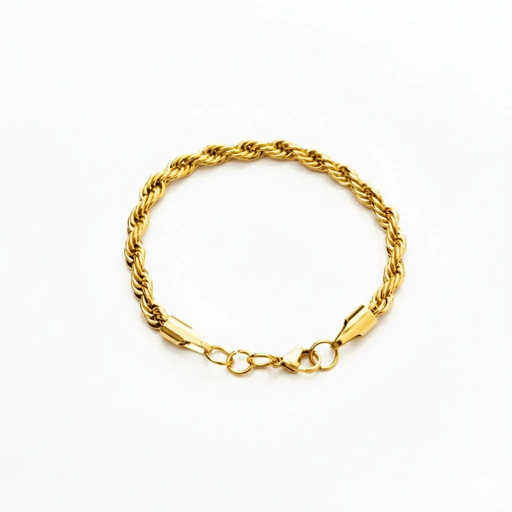 Rope Golden + Hexa Bracelet